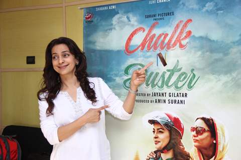 Juhi Chawla at Special Screening of 'Chalk N Duster'