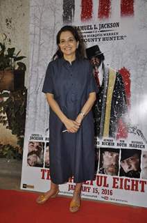 Anupama Chopra at Screening of 'The Hateful Eight'