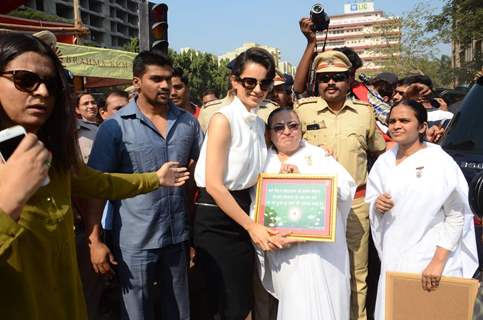 Kangana Ranaut  at Thane R.T.O Event