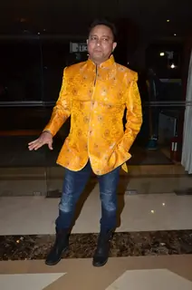 Sukhwinder Singh at Success Bash of 'Natsamrat'