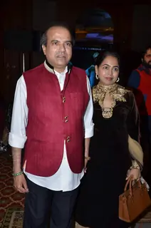 Suresh Wadkar at Success Bash of 'Natsamrat'