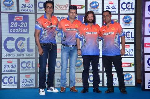 Sonu Sood at Launch of Celebrity Cricket League 6