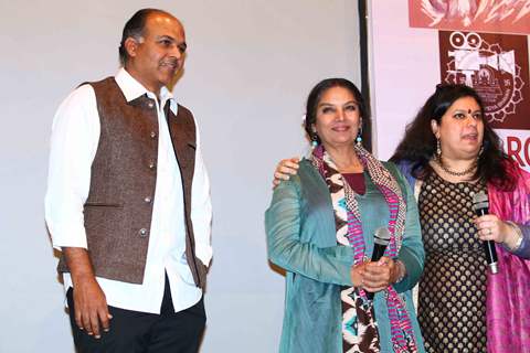 Shabana Azmi and Ashutosh Gowariker at Inauguration of 'Bimal Roy Film Festival'