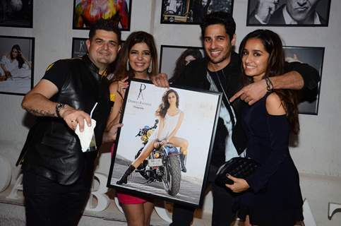 Shraddha Kapoor and Sidharth Malhotra at Dabboo Ratnani's Calendar Launch