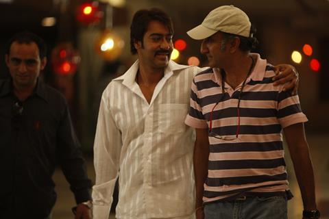 Ajay Devgn and Milan Luthria