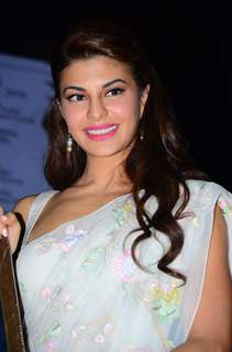 Jacqueline Fernandes was snapped at International Commerce and Management Conference