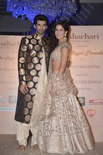 Aditya Roy Kapoor and Katrina Kaif all glittering at Manish Malhotra's Show for Sahachari Foundation