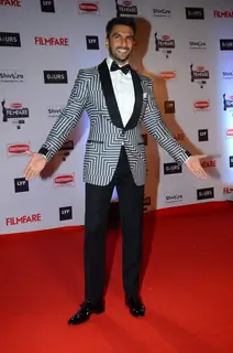 Ranveer Singh at Filmfare Awards 2016