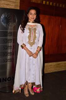 Juhi Chawla attends Screening of 'Chalk N Duster'