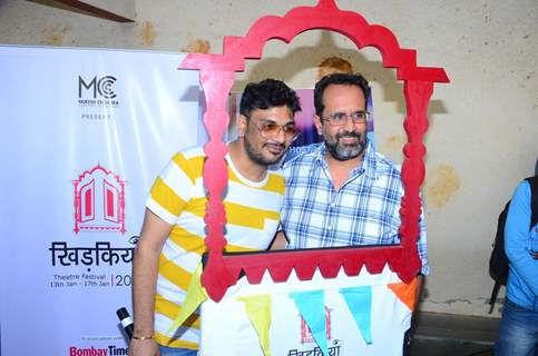 Mukesh Chhabra and Anand L Rai at Khidkiyan festiva