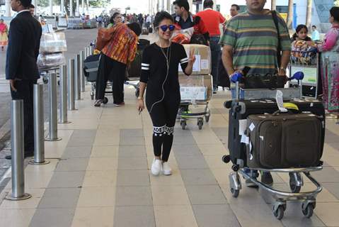 Neha Kakkar Snapped at Airport