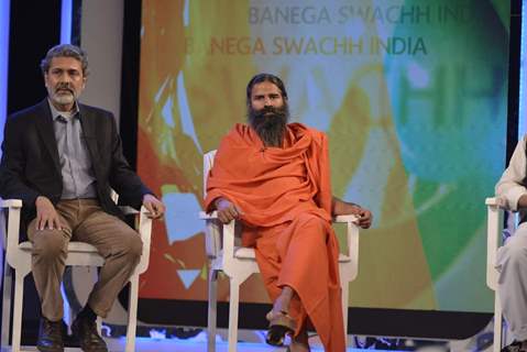 Baba Ramdev at NDTV Cleanathon