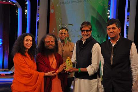 Amitabh Bachchan at NDTV Cleanathon