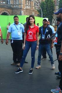 Katrina Kaif  at Mumbai Marathon