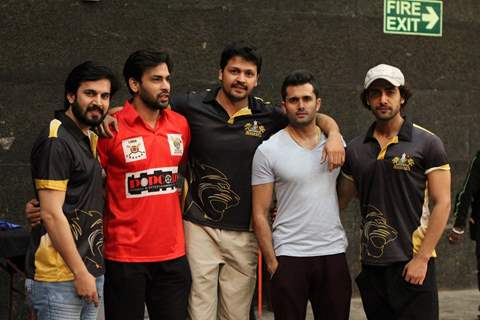 Ajay, Naman, Mohit, Shobhit, Rohit at BCL Season 2 Practise Session