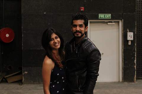 Kishwer and Suyyash at BCL Season 2 Practise Session