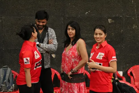 Anand, Ekta, Nivedita and Aparna at BCL Season 2 Practise Session