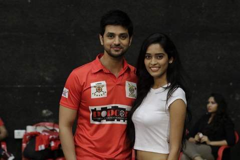 Shakti and Neha at BCL Season 2 Practise Session