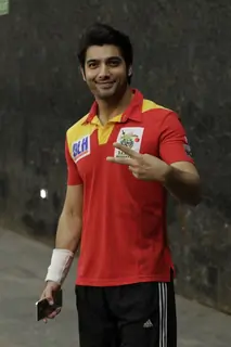 Ssharad Malhotra at BCL Season 2 Practise Session