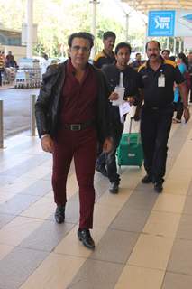 Govinda Snapped at Airport