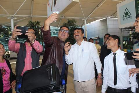 Boman Irani Snapped at Airport