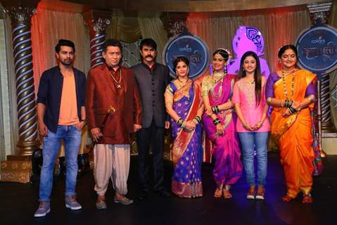 Shravan Reddy, Uday Tikekar,Jiten Lalwani, Shweta Mahadik, Sana Sheikh at Krishnadasi Launch