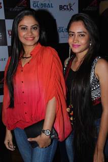 Toral Rasputra and Aasiya Kazi at Launch of BCL's Ahmedabad Express Team