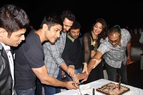 Cake Cutting at Launch of BCL's Ahmedabad Express Team