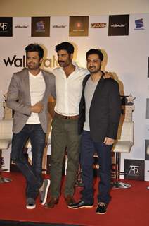Manish Paul, Pradhuman Singh and Sikander Kher at Trailer Launch of 'Tere Bin Laden: Dead or Alive'