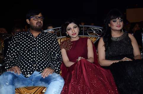 Wajid Ali and Tulsi Kumar at Umang Police Show 2016