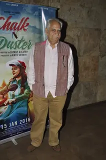 Ramesh Sippy at Screening of 'Chalk N Duster'