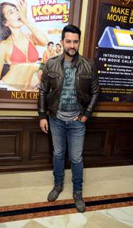 Aftab Shivdasani at Promotions of Kyaa Kool Hai Hum 3 in Delhi