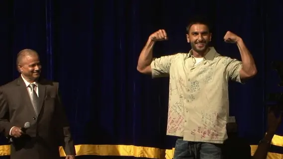 Ranveer Singh Visits His School 'Learner's Academy' for Annual Function