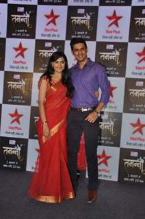 Anuja Sathe and Vishal Gandhi at Launch of Star Plus New TV show 'Tamanna'