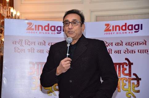 Ajai Sinha at Promotions of Zindagi - New Show 'Aadhe Adhoore'