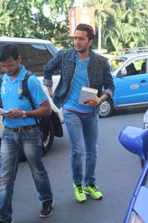 Riteish Deshmukh snapped at Airport