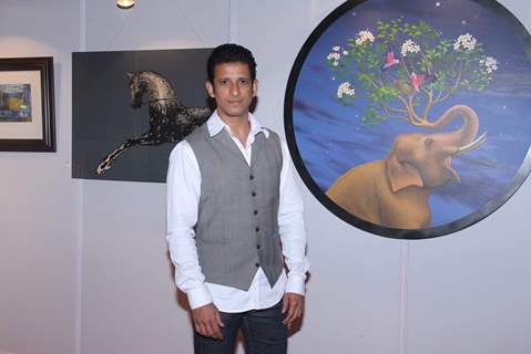 Sharman Joshi at Prerana Joshi's Art Event