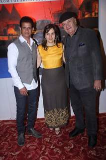 Sharman Joshi and Prem Chopra at Prerana Joshi's Art Event