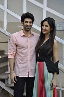 Aditya Roy Kapur and Katrina Kaif snapped at Mehboob Studios