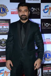 Ajaz Khan at Lion Gold Awards