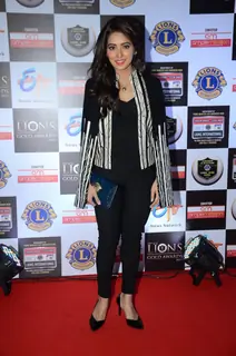 Asha Negi at Lion Gold Awards