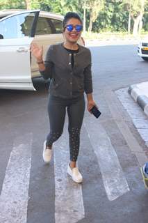 Neha Kakkar Snapped at Airport