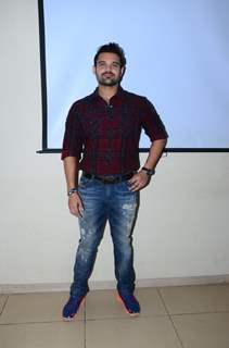 Mahaakshay Chakraborty at Promotions of 'Zubaan'