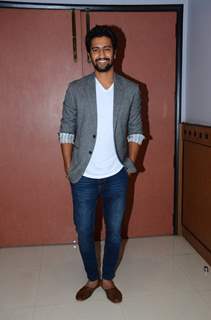 Vicky Kaushal at Promotions of 'Zubaan'