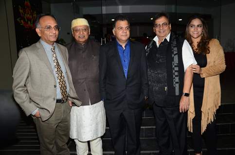 Raj Nayak and Meghna Ghai Puri at Subhash Ghai's 71st Birthday Celebration