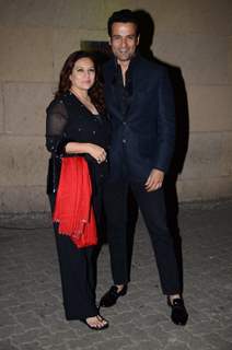 Rohit Roy and Manasi Joshi Roy at Subhash Ghai's 71st Birthday Celebration