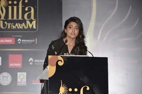 Shriya Saran at Press Meet of IIFA Utsavam