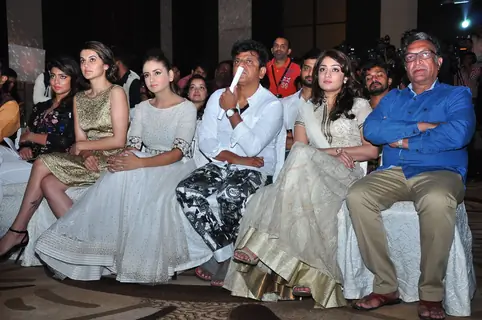 Shriya, Parul, Nassar and Taapsee at Press Meet of IIFA Utsavam