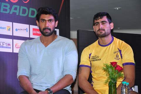 Rana Daggubati art Press Meet of Pro Kabaddi