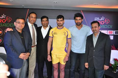 Rana Daggubati art Press Meet of Pro Kabaddi